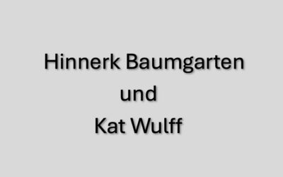 3. Oktober 2025 – Musikalische Lesung mit Hinnerk Baumgarten und Kat Wulff